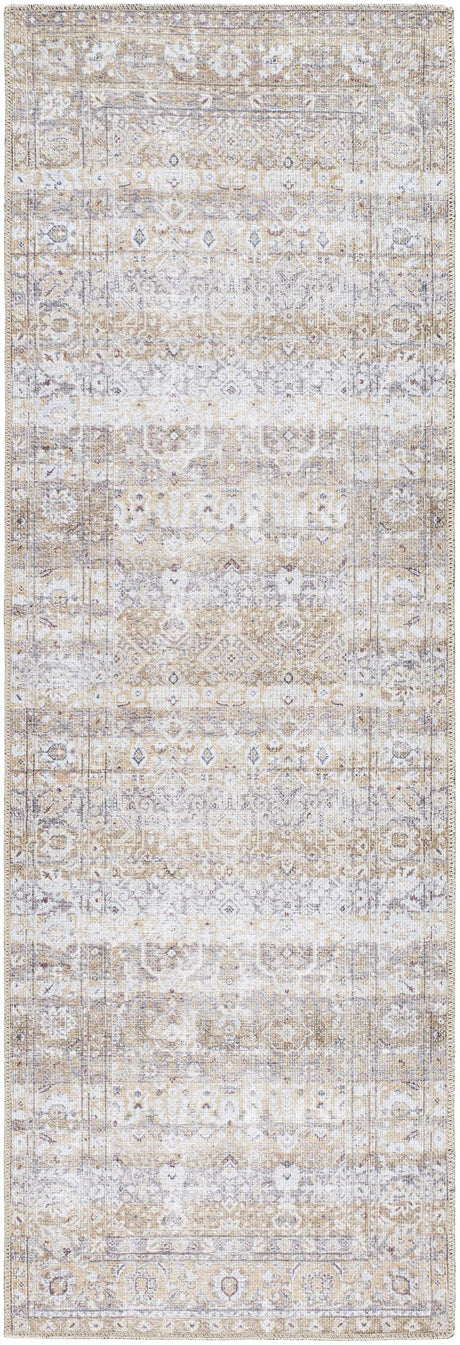 Tywin Vintage Flat Pile Washable Rug