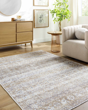 Tywin Vintage Flat Pile Washable Rug