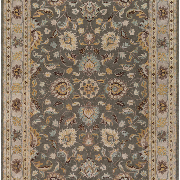 Cherryfield Hand Tufted Taupe Wool Rug