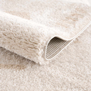 Azriel Beige Washable Area Rug