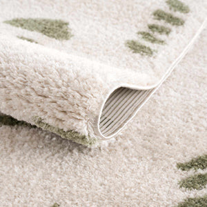 Azriel Green Washable Area Rug