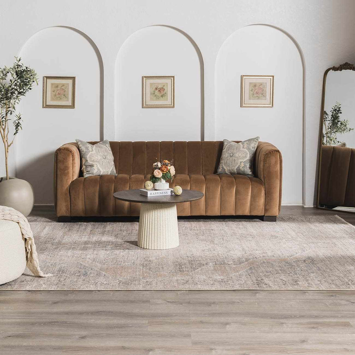 Galey Alix Maria Elena IV Vintage Medallion Rug