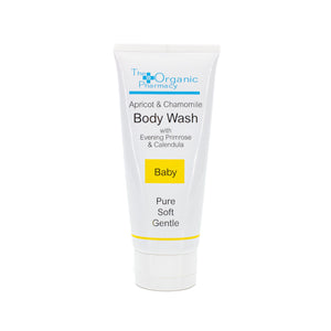 The Organic Pharmacy Apricot & Chamomile Body Wash Baby 3.4oz - Imperfect Container