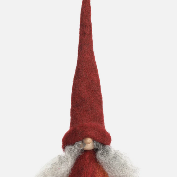 Tomte Gnome - Tova (Red Dress)