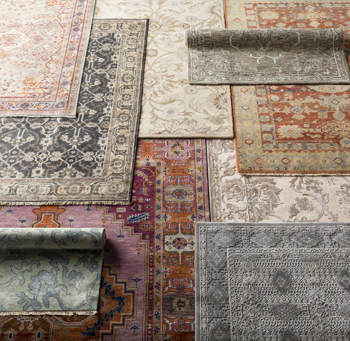 Maysville Wool & Faux Silk Rug