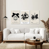 Vintage Rustic Christmas 3 Piece Wall Art Set