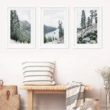 Lake Tahoe, Sierra Nevada. 3 Piece Wall Art