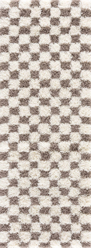 Boutique Rugs Atira Brown Checkered Area Rug - view 6