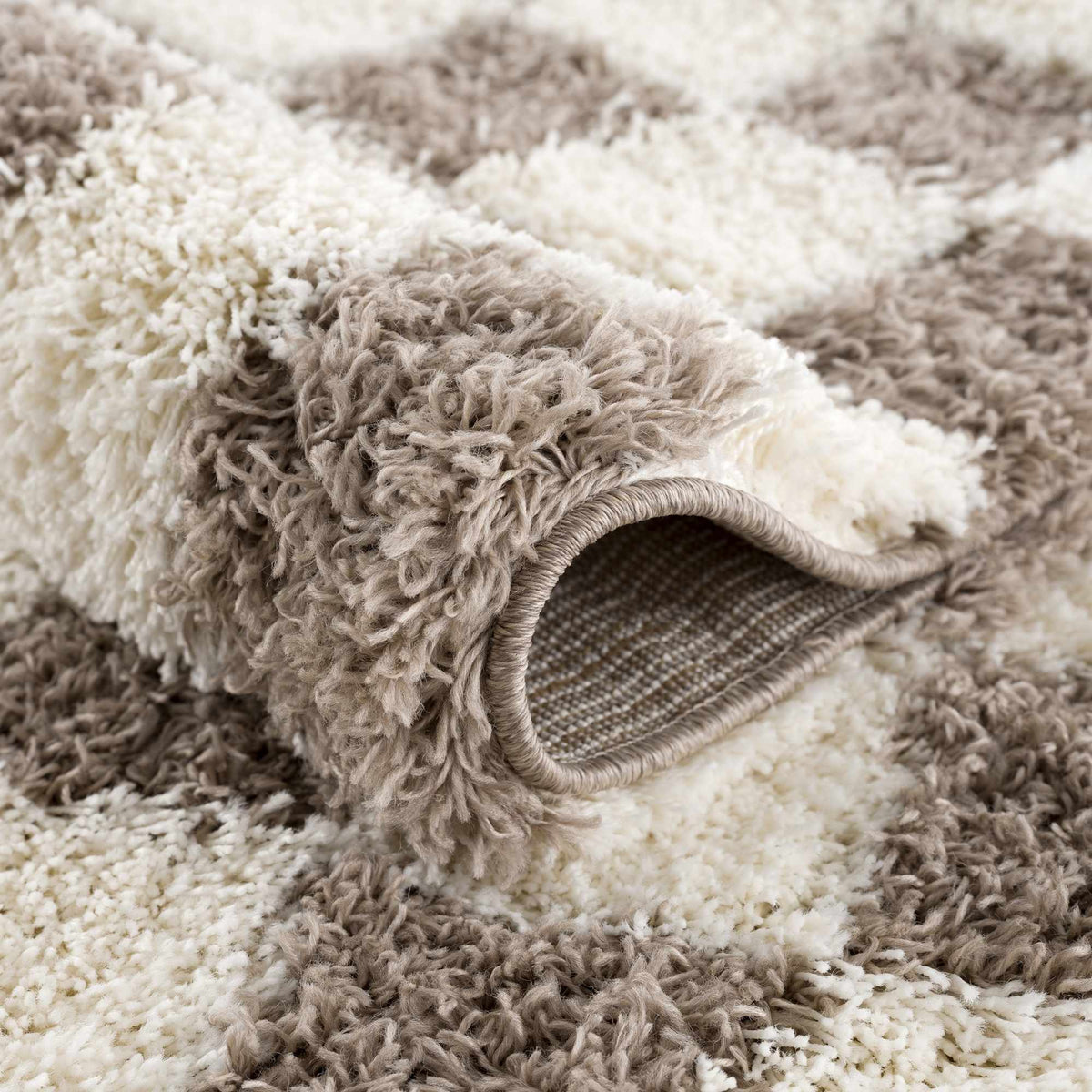 Boutique Rugs Atira Brown Checkered Area Rug - view 9