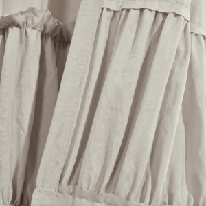 Nova Ruffle Window Curtain Panel Set by LushDecor