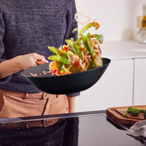 Carbon Steel Wok, 12"