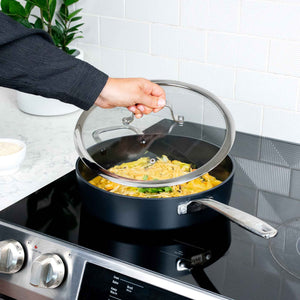 Ceramic Nonstick Sauté Pan, 4-Qt