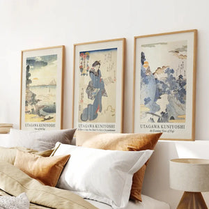 Utagawa Kuniyoshi Woodblock Painting Prints