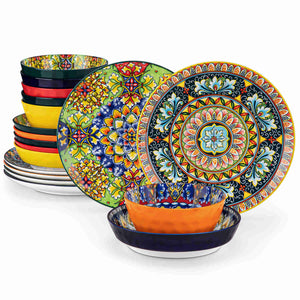 Simi 18 Piece Dinnerware Set