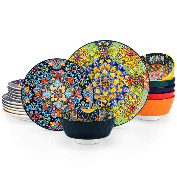 Simi 18 Piece Dinnerware Set