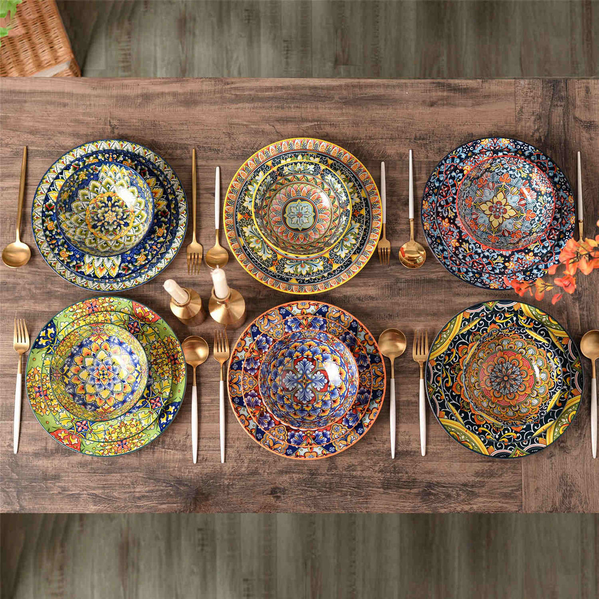 Simi 18 Piece Dinnerware Set