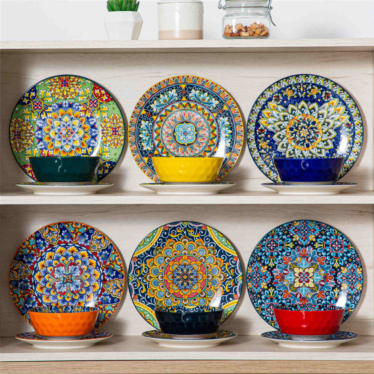 Simi 18 Piece Dinnerware Set