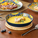 Simi 24 Piece Porcelain Dinnerware Set