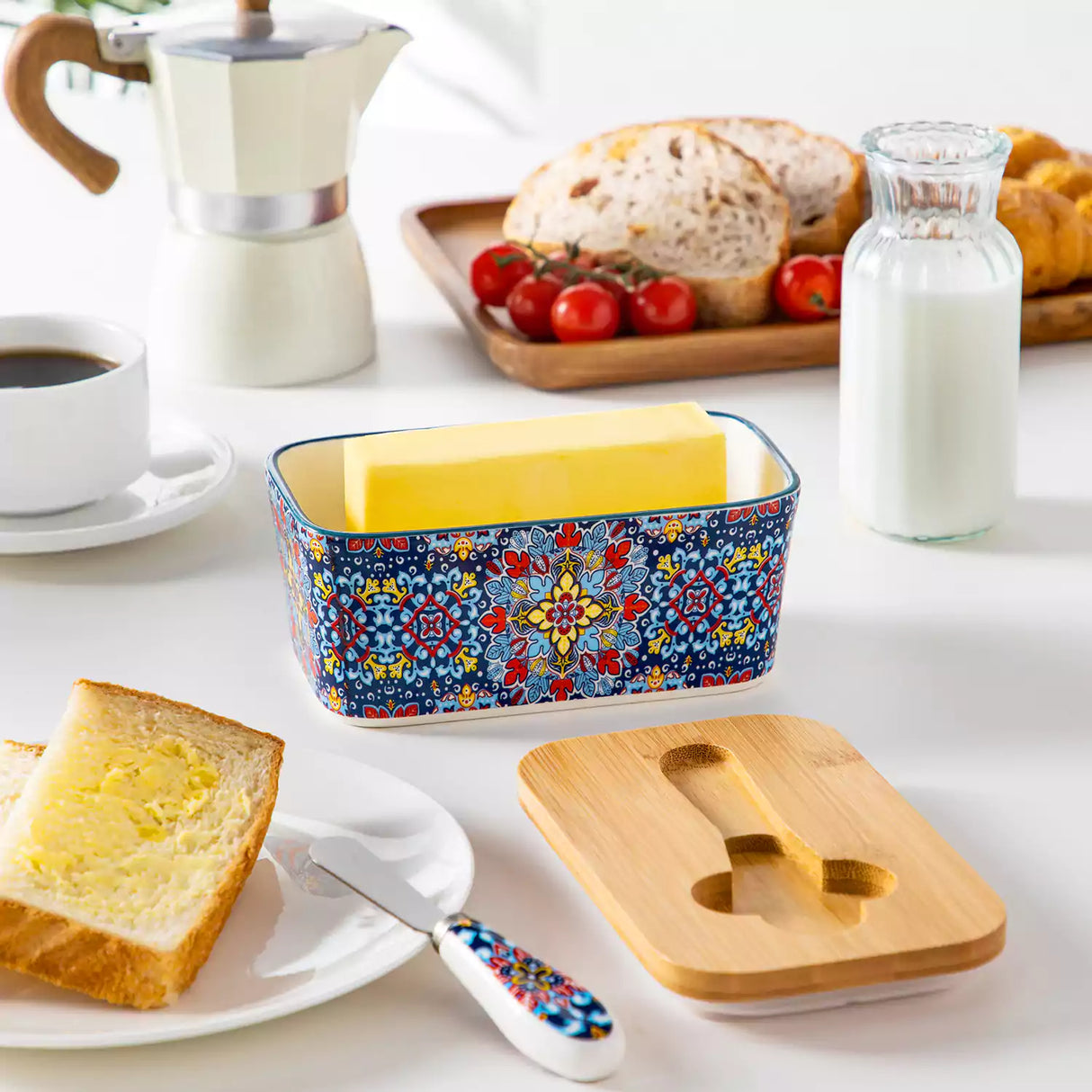 Simi Butter Dish with Lid