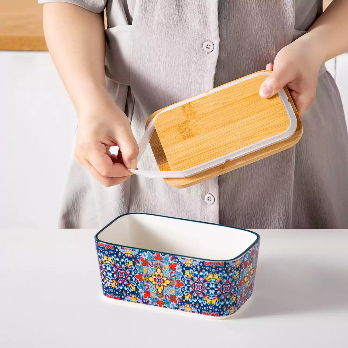 Simi Butter Dish with Lid