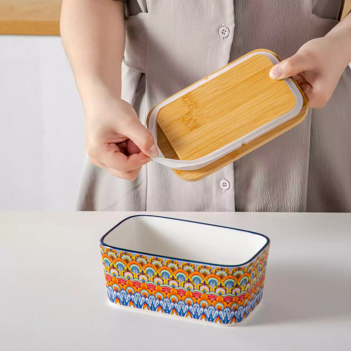 Simi Butter Dish with Lid