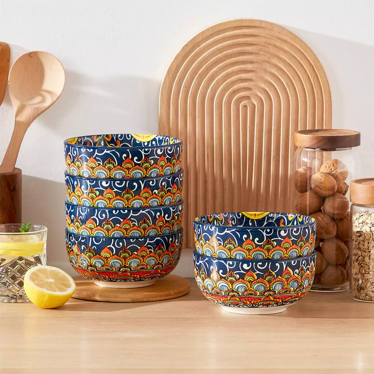 Simi Double-Sided Bowls Set of 6