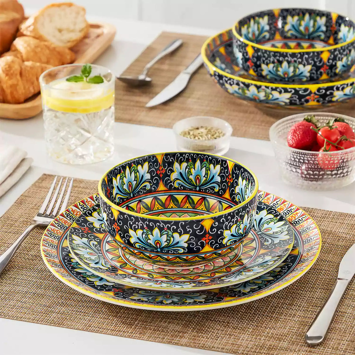 Simi Double-Sided Bowls Set of 6
