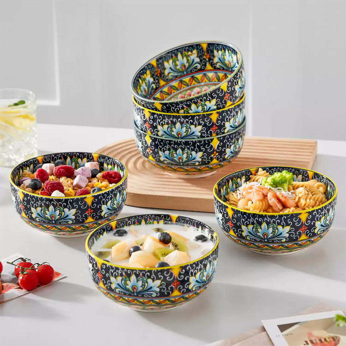 Simi Double-Sided Bowls Set of 6
