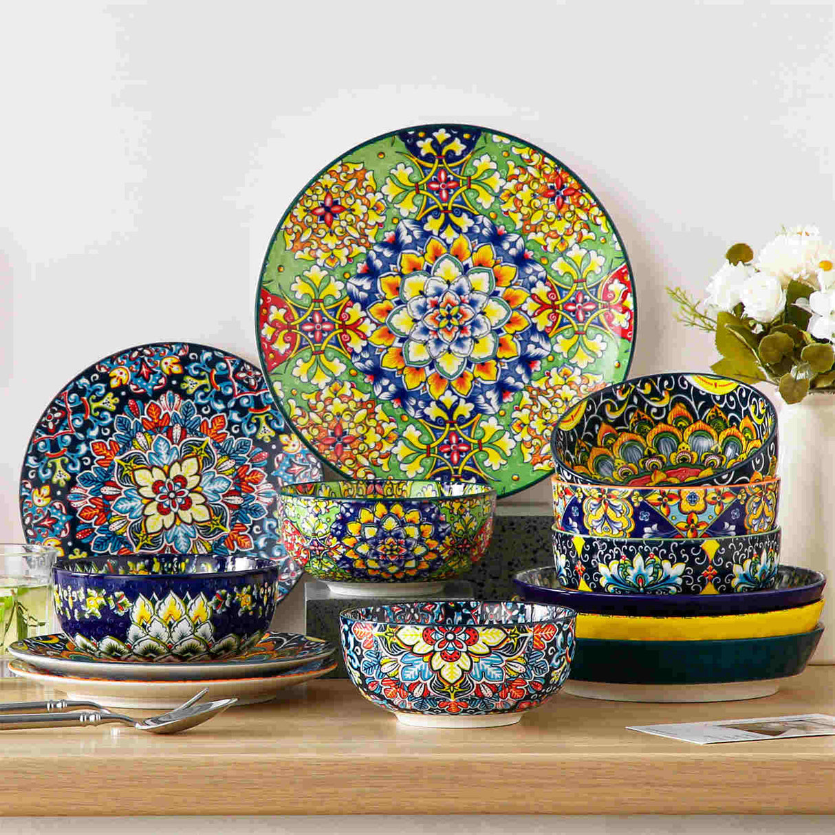 Simi Double-Sided Bowls Set of 6