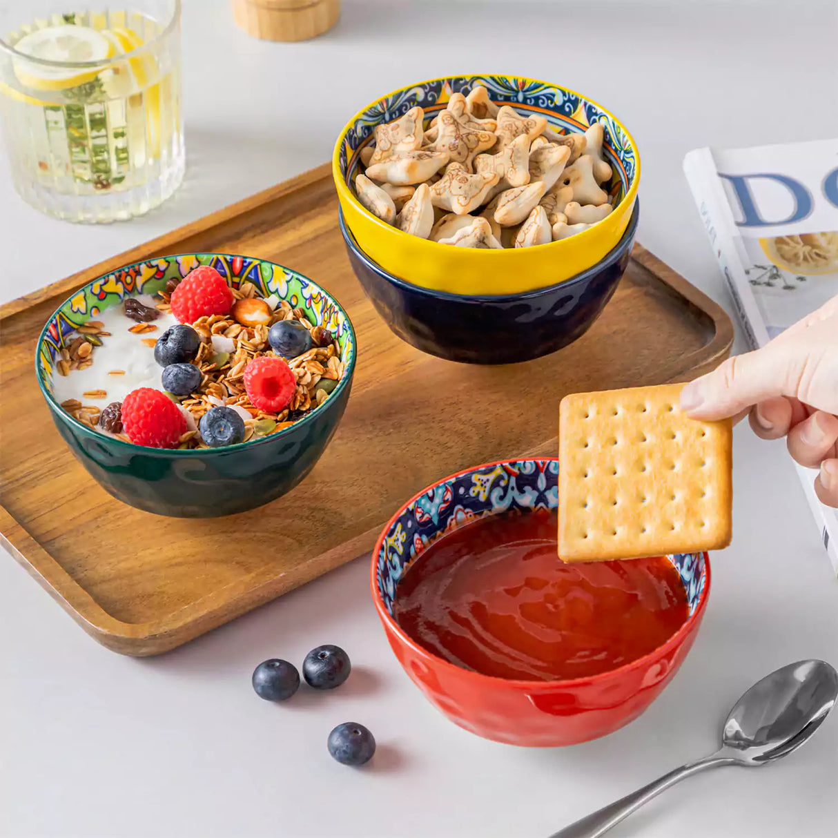 Simi Mini Cereal Bowls Set of 6