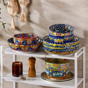 Simi Double-Sided Pasta Bowls Set of 6