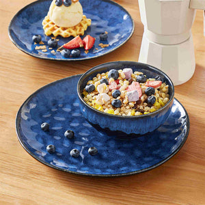 Starry 12 Piece Petite Stoneware Dinnerware Set
