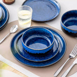 Starry Lipped-Edge 12 Piece Dinnerware Set