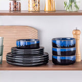 Starry Lipped-Edge 12 Piece Dinnerware Set