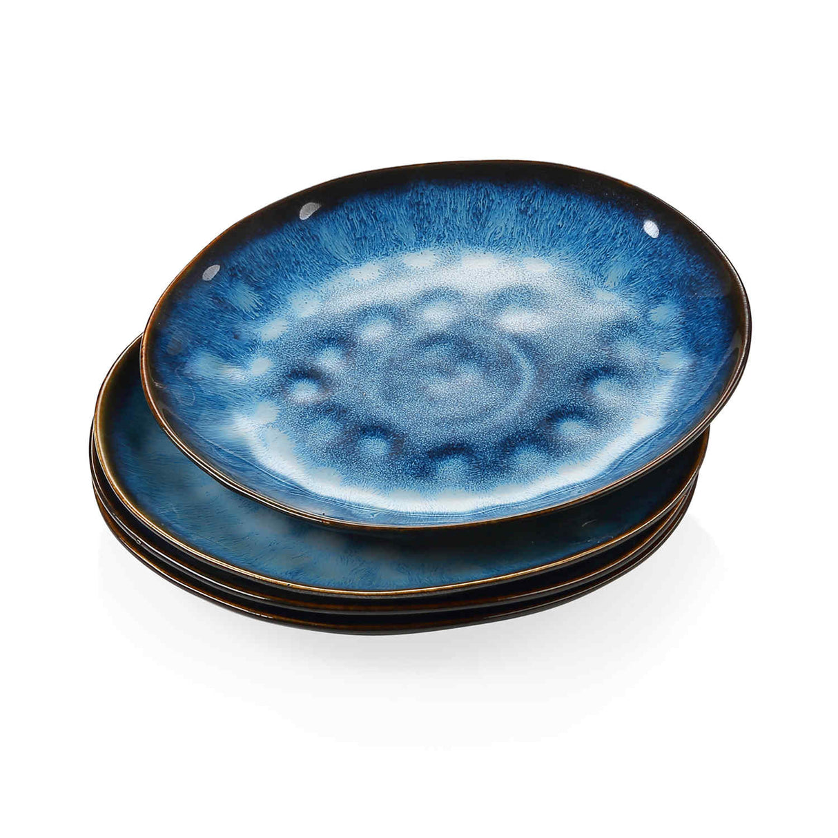 Starry Salad Plates Set of 4