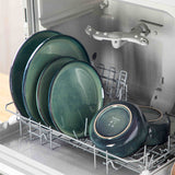 Starry Lipped-Edge 18 Piece Dinnerware Set