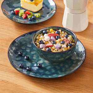 Starry 12 Piece Petite Stoneware Dinnerware Set