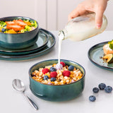 Starry Lipped-Edge 12 Piece Dinnerware Set