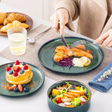 Starry Lipped-Edge 12 Piece Dinnerware Set