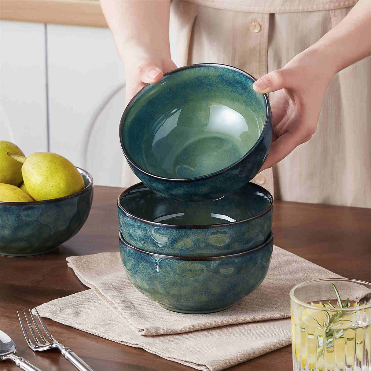 Starry Petite Cereal Bowls Set of 4