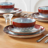 Starry 12 Piece Petite Dinnerware Set