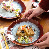 Starry Salad Plates Set of 4