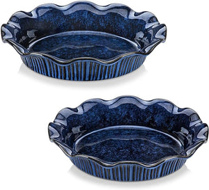 Stern Fluted Pie Pan - 1 or 2 Pieces Baking Dish