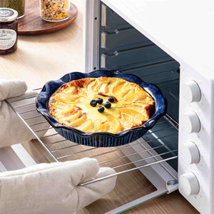 Stern Fluted Pie Pan - 1 or 2 Pieces Baking Dish