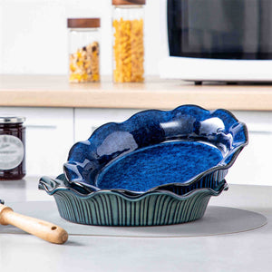 Stern Fluted Pie Pan - 1 or 2 Pieces Baking Dish