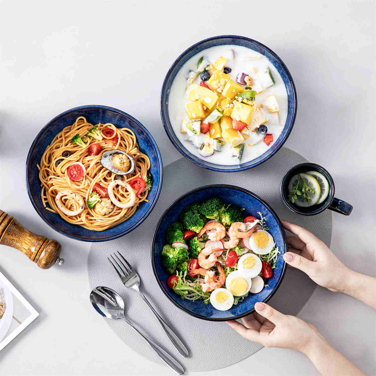 Stern Pasta Bowls Set of 6