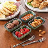 Stern Rectangular Dipping Bowls Set of 4