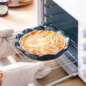Stern Fluted Pie Pan - 1 or 2 Pieces Baking Dish