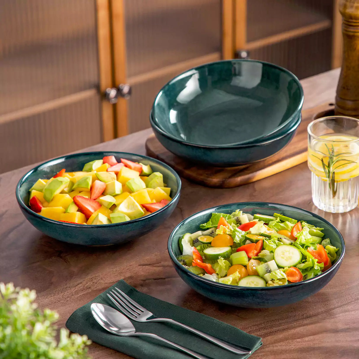 Stern Pasta Bowls Set of 4 Stoneware