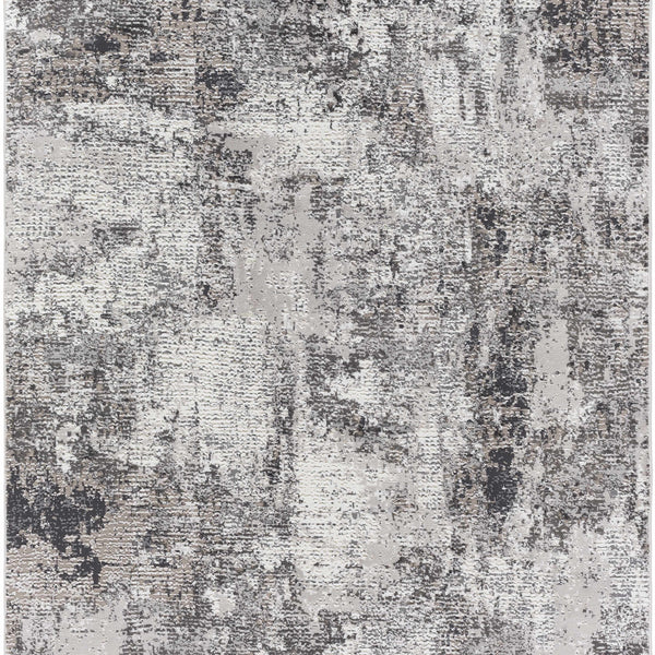 Velez 3D Rock Pattern Washable Rug